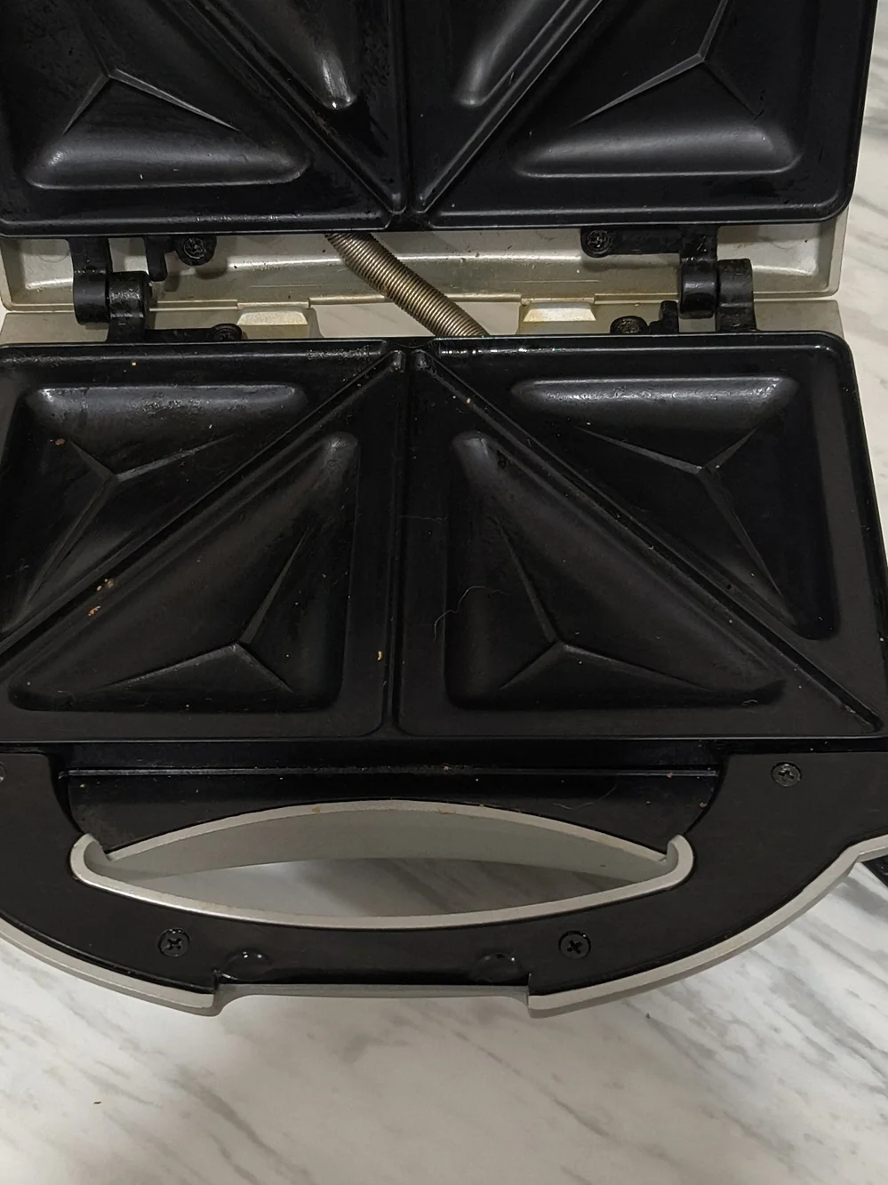 KRUPS Sandwich Express Stainless Steel & Black Sandwich Maker